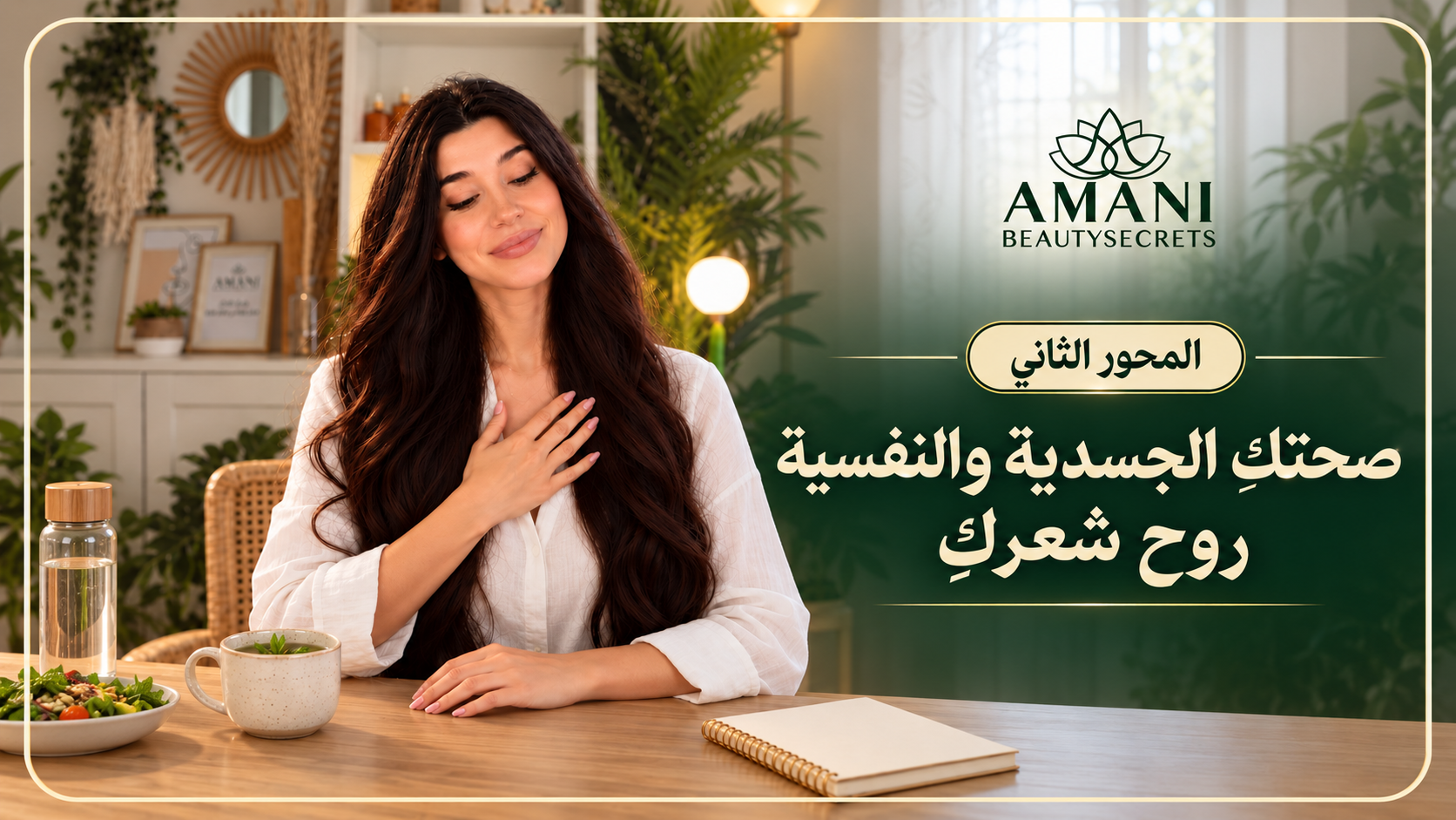 المحور الثاني | صحتك الجسدية والنفسية — روح شعرك