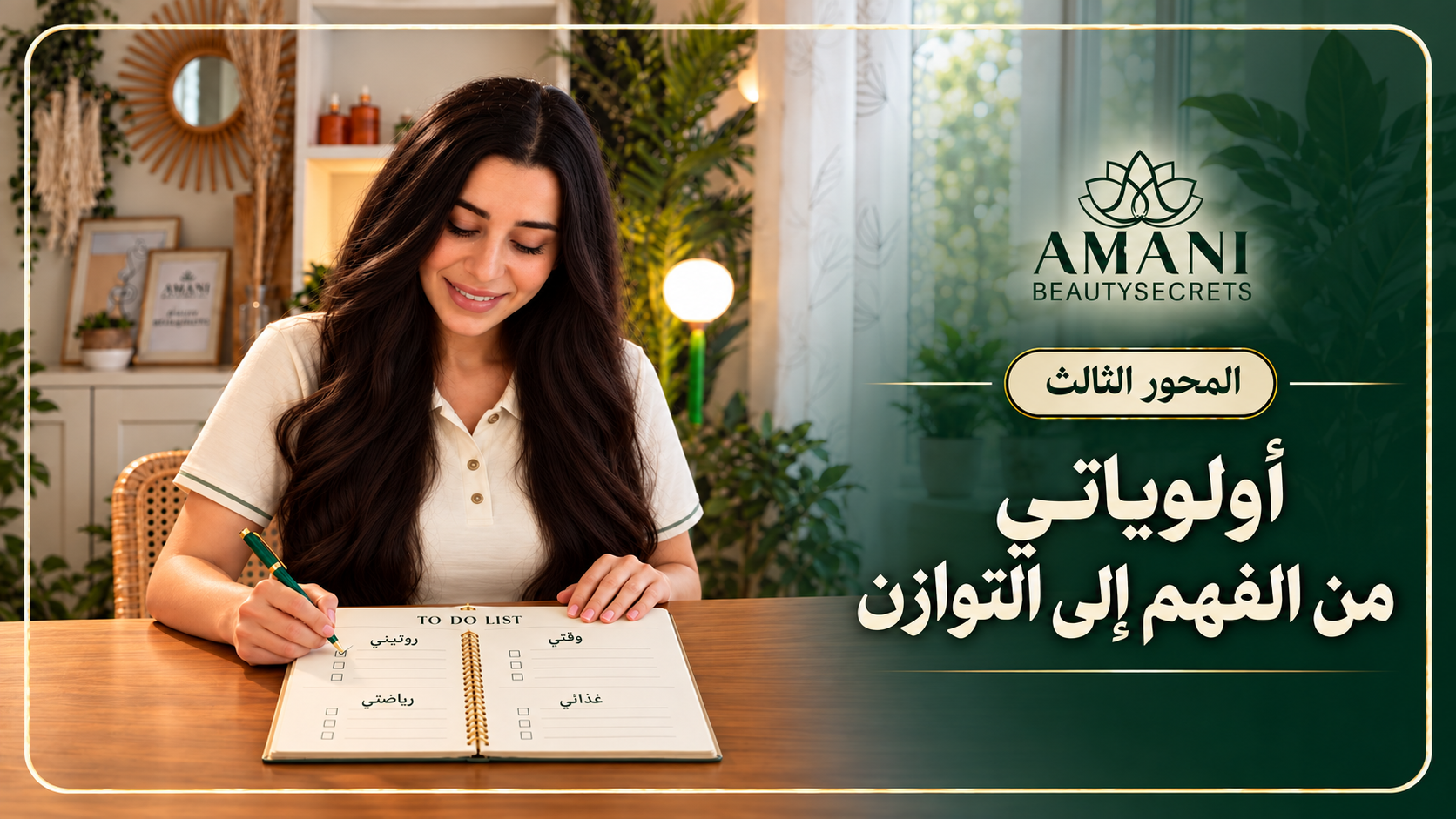 المحور الثالث | أولوياتي — من الفهم إلى التوازن